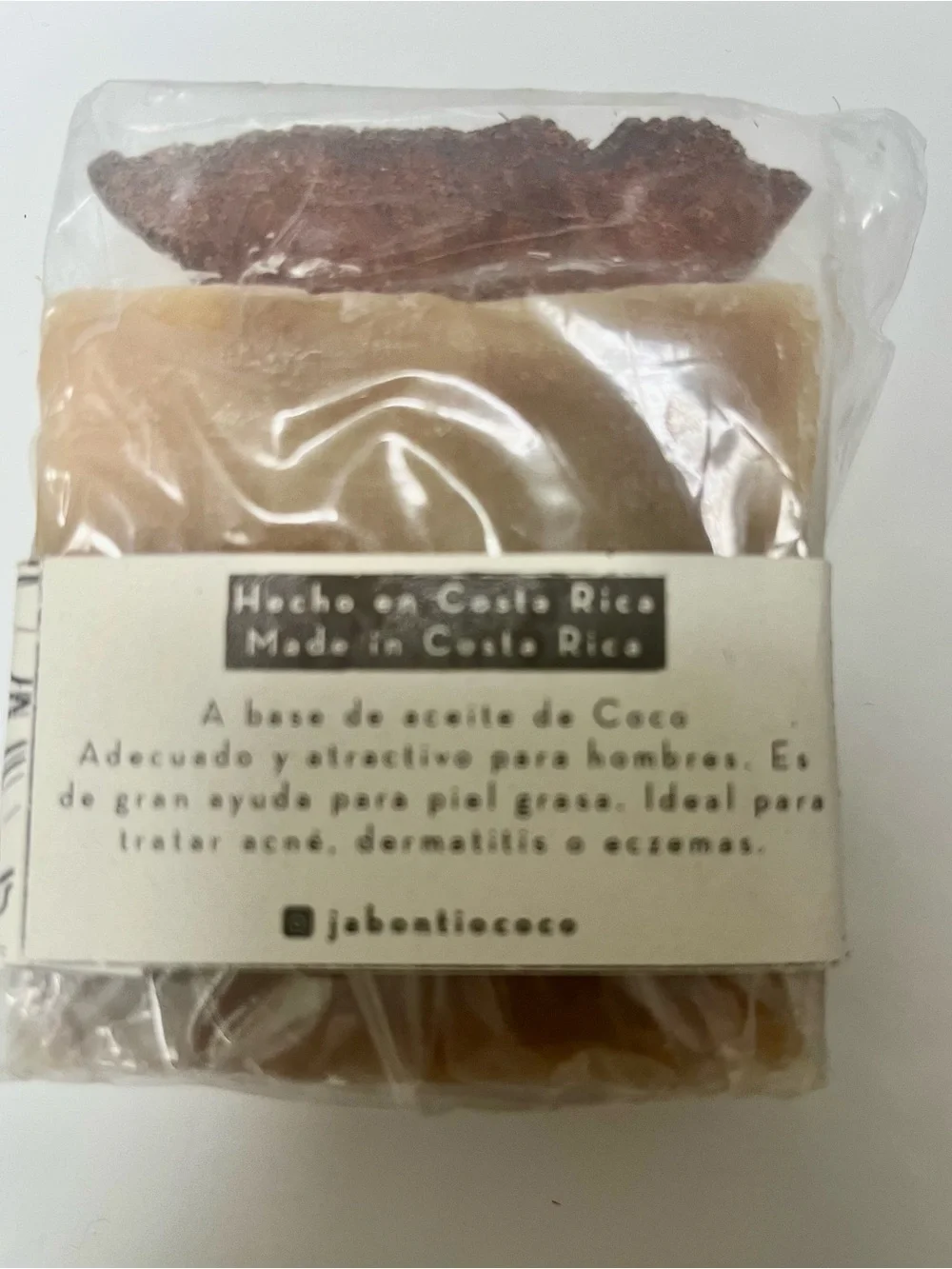 Tio CocO Cedar Soap Bar - Natural Brown